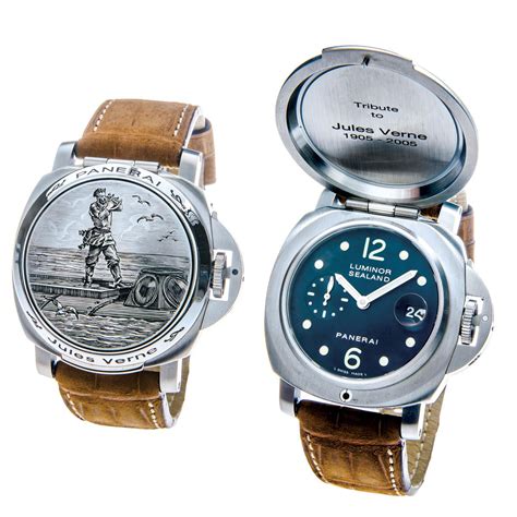 panerai jules verne strap|Panerai Jules Verne Limited Edition Purdey PAM00216 .